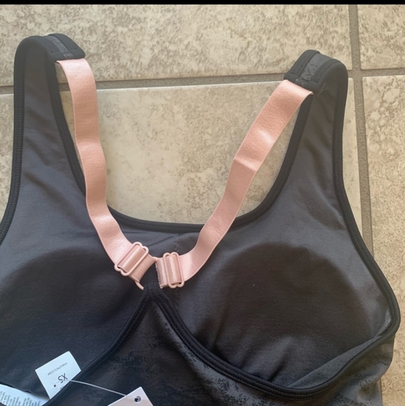 Fabletics Black and Pink Sports Bra - Picture 3 of 3